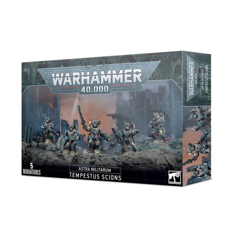 Dernier Modèle Astra Militarum Tempestus Scions │ Warhammer 40.000